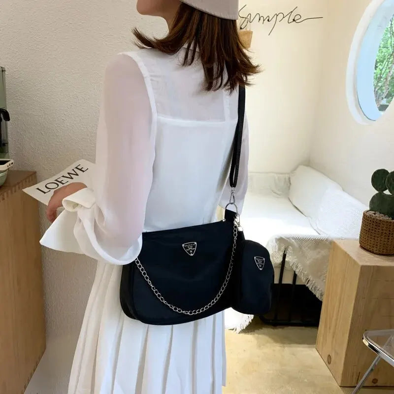 Nylon Crossbody Bag
