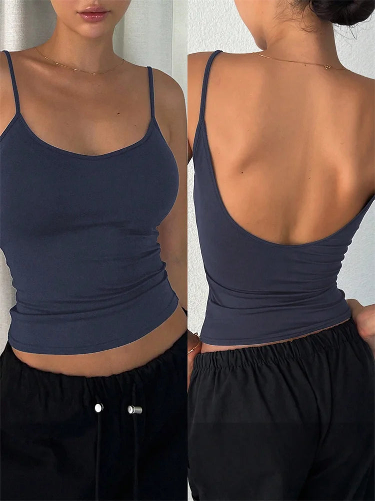 Women Backless Cami
