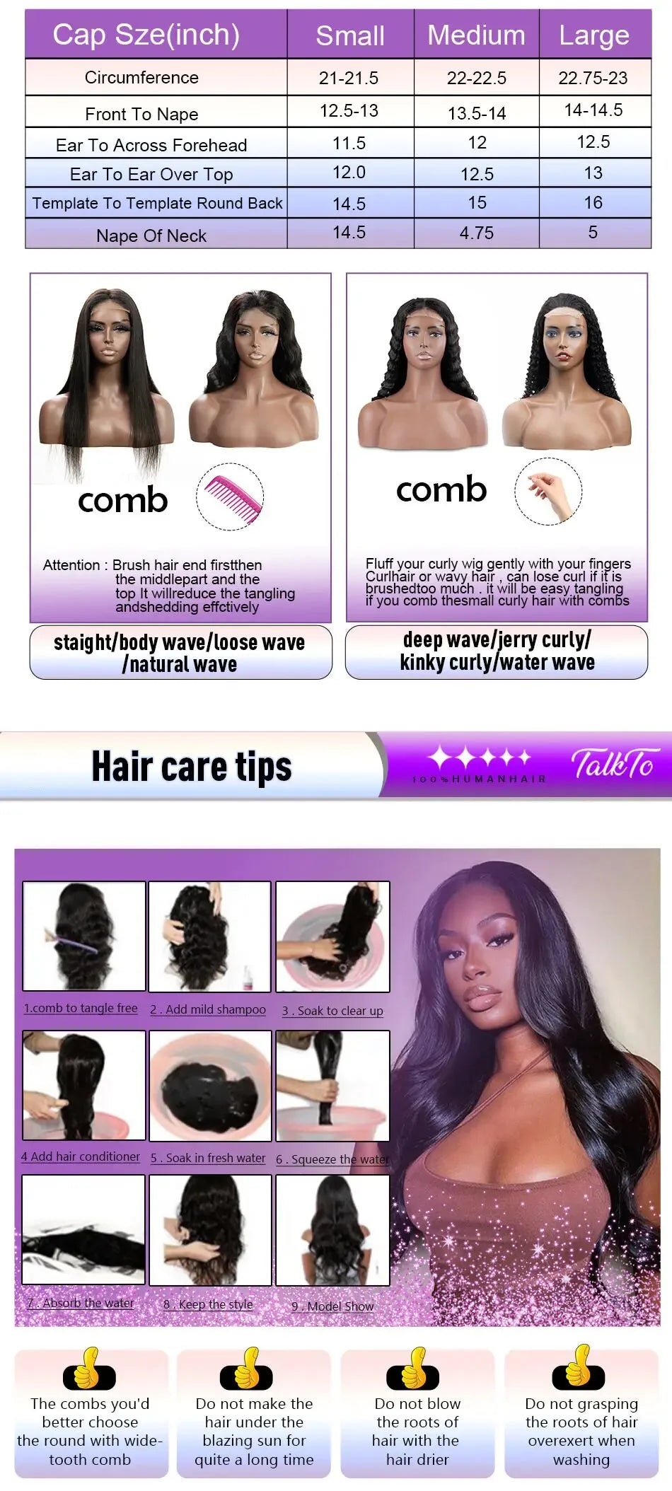 Highlight Wig Human Hair