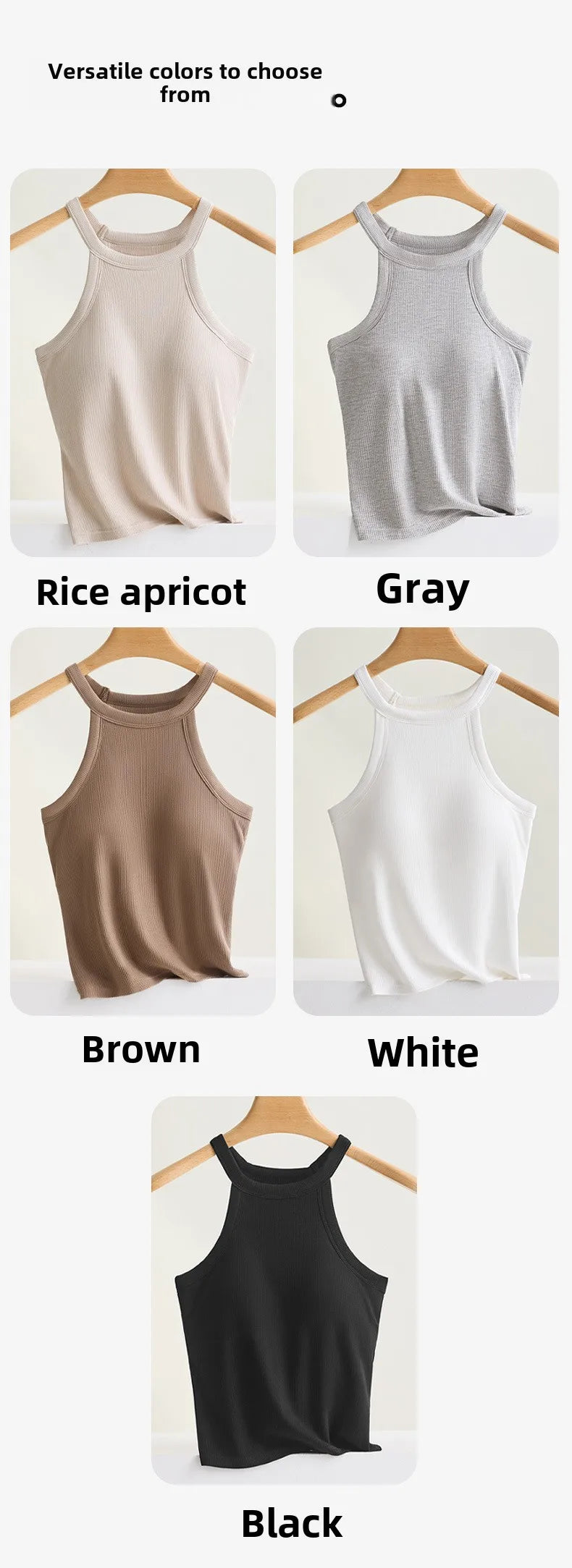 Threaded Halter Neck