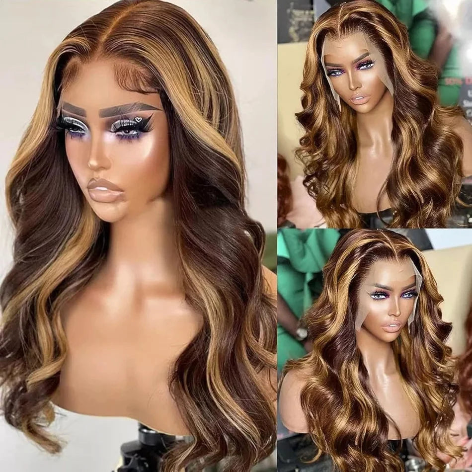 Highlight Wig Human Hair