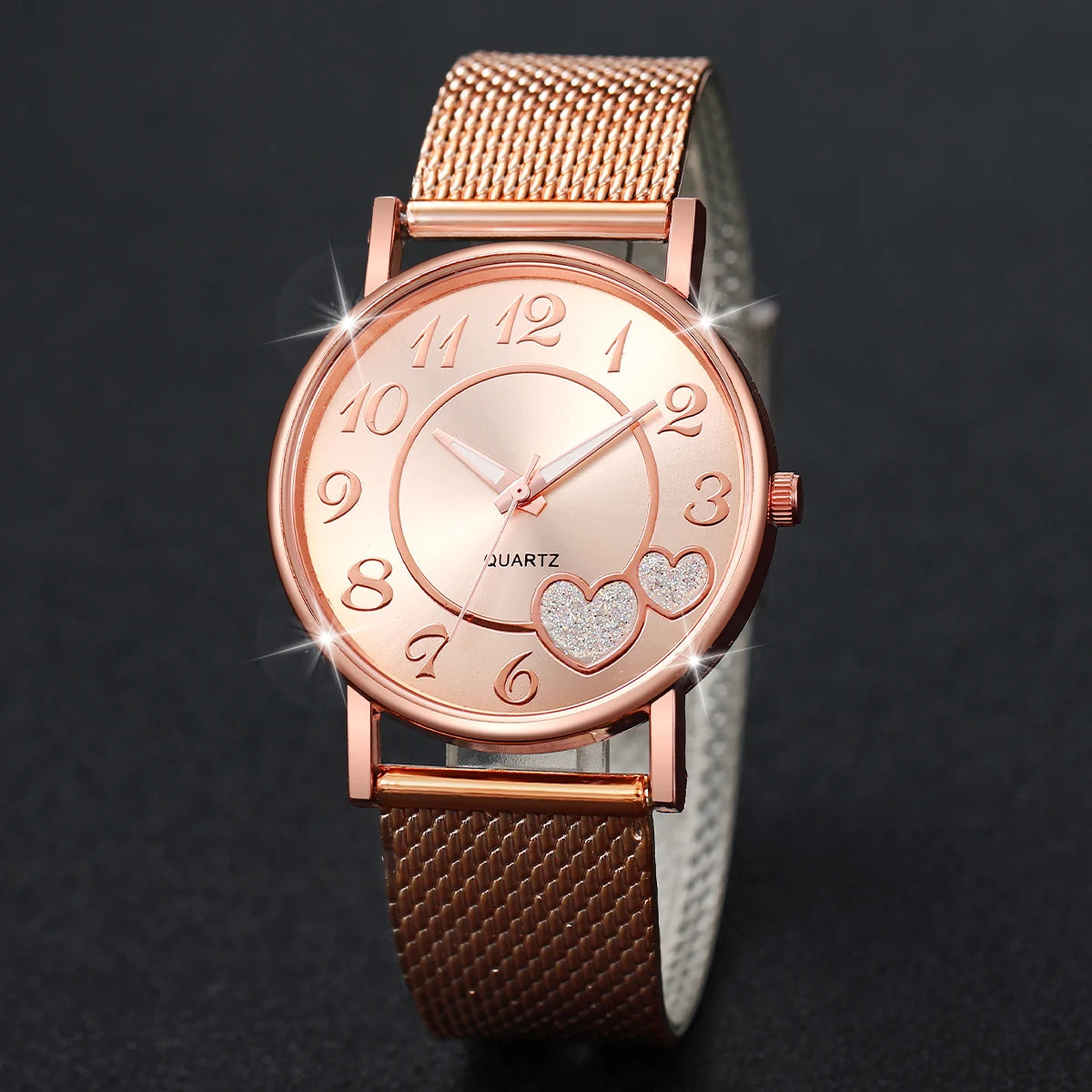 Fashion Heart Dial Women's