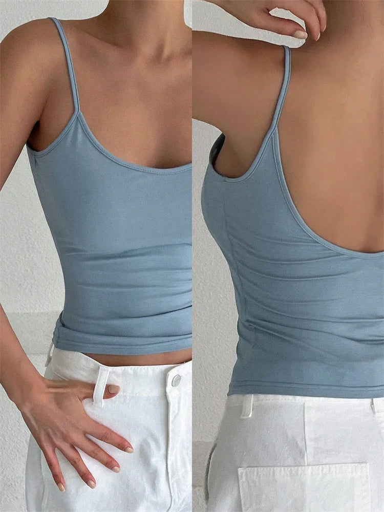 Women Backless Cami