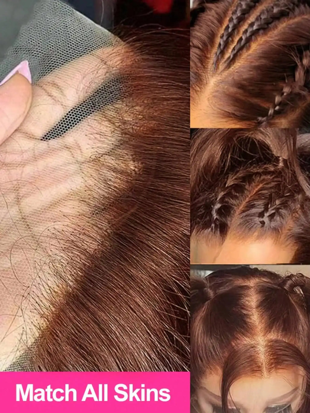 Chocolate Brown Frontal Wig