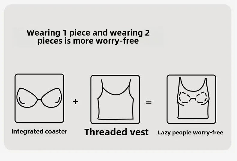 Threaded Halter Neck