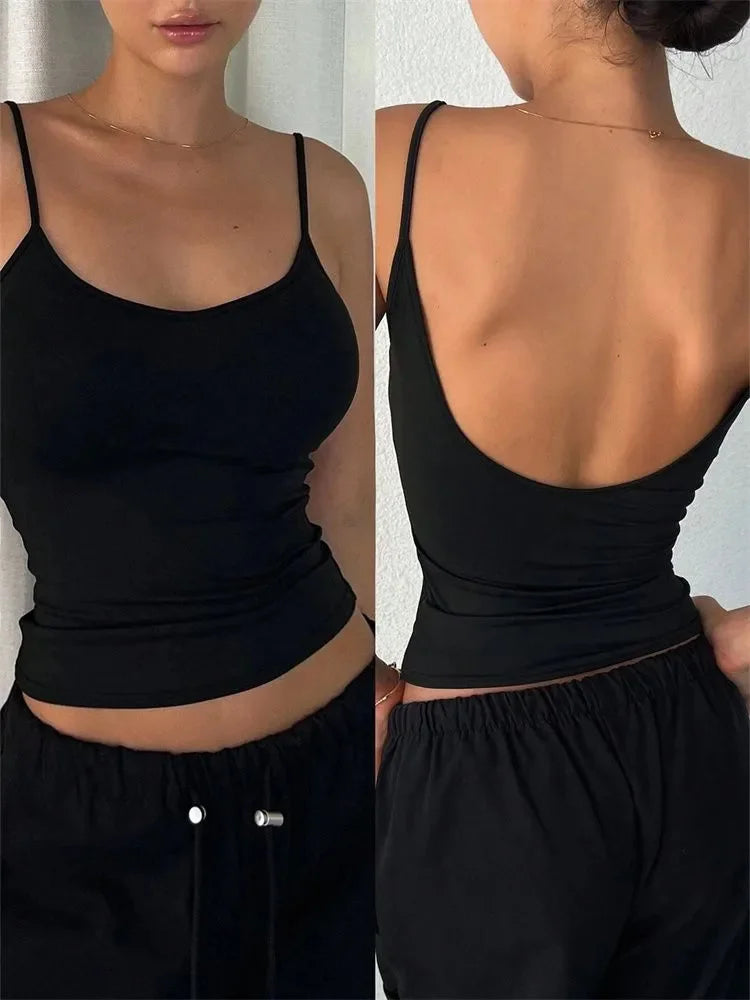 Women Backless Cami