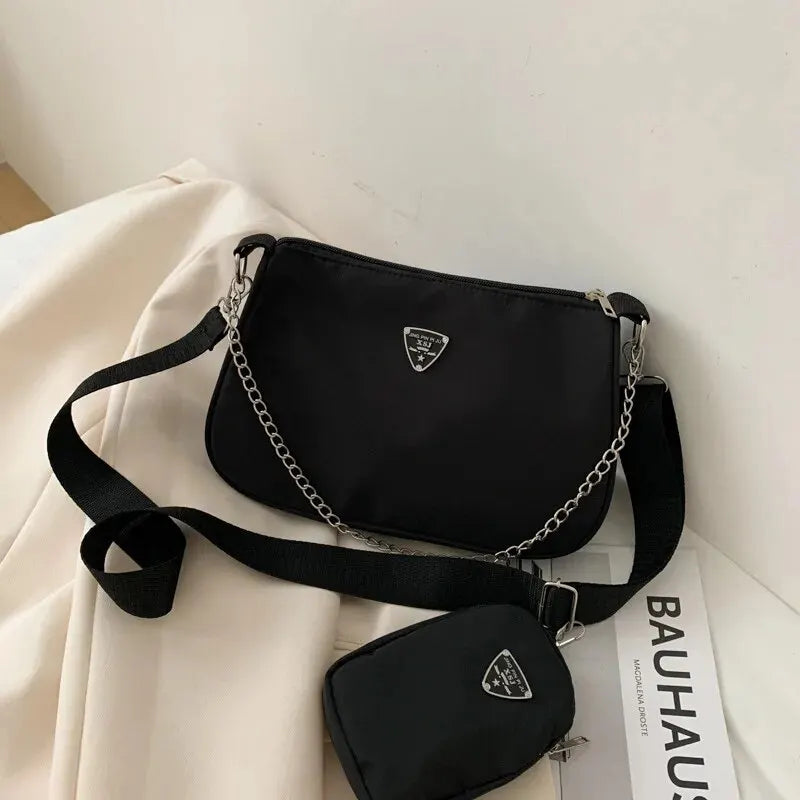 Nylon Crossbody Bag