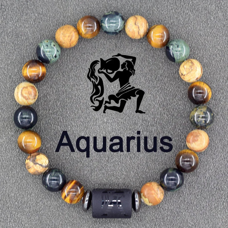 12 Zodiac Sign Bracelet