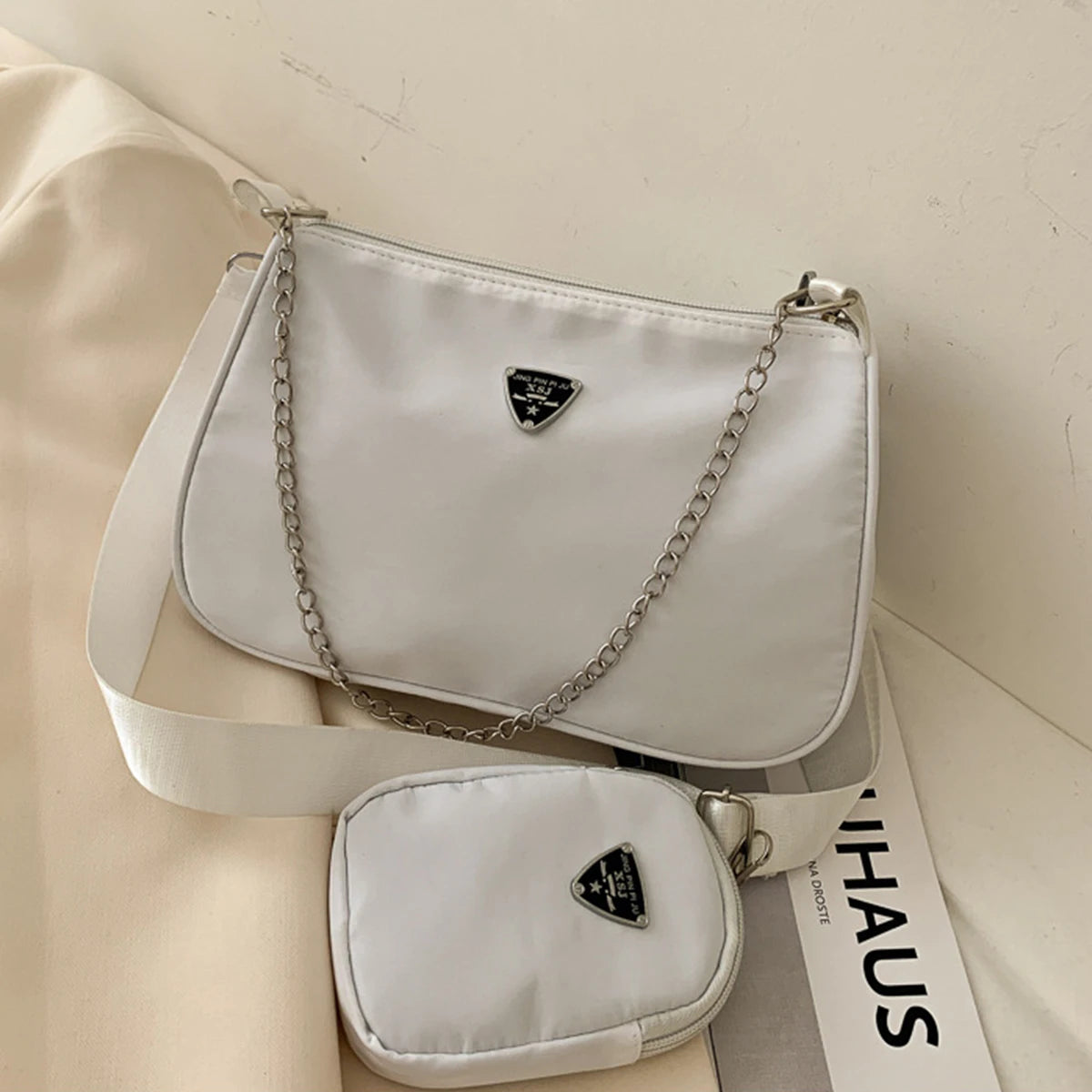 Nylon Crossbody Bag