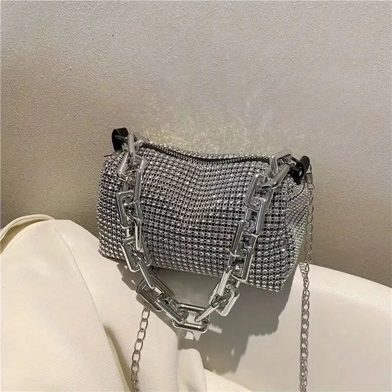 Allover Rhinestone Bucket