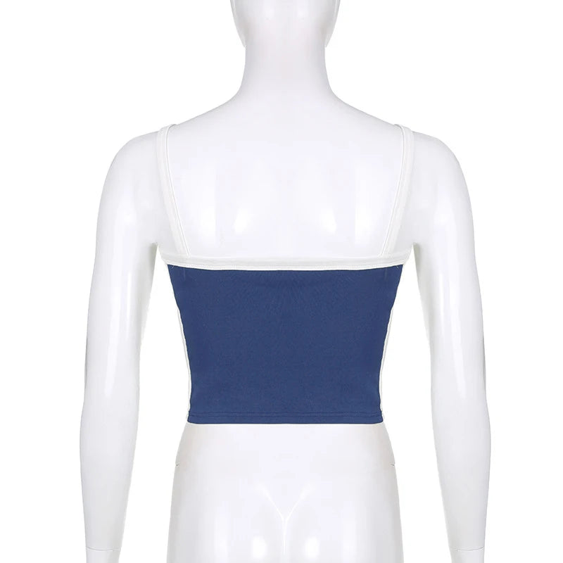 Sleeveless Knitted Crop