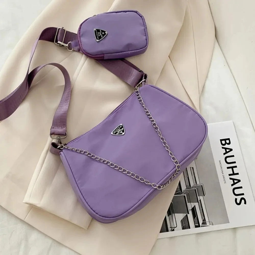 Nylon Crossbody Bag