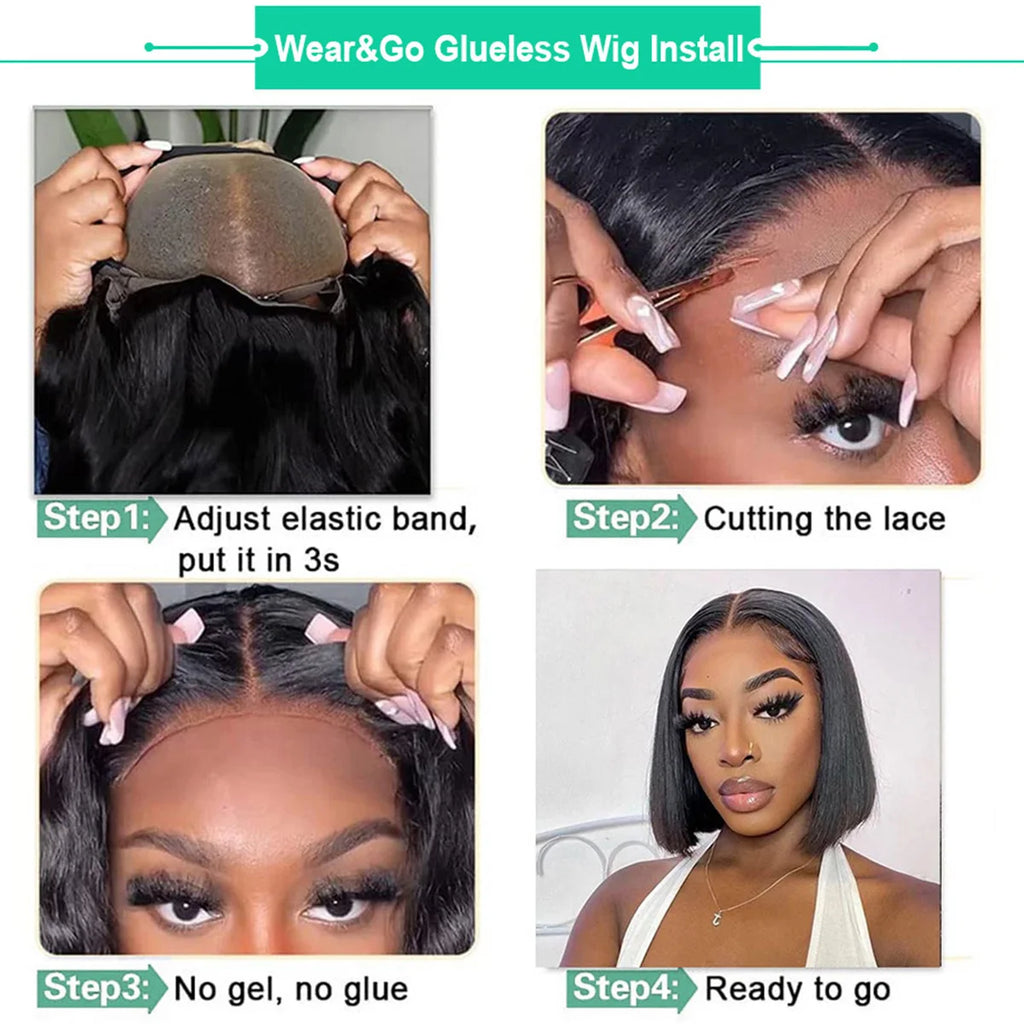 Wear Go Glueless Human Hair Wig
