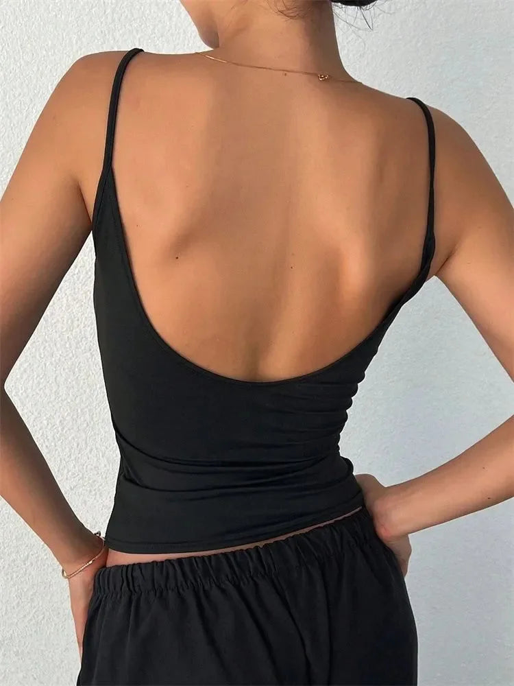 Women Backless Cami