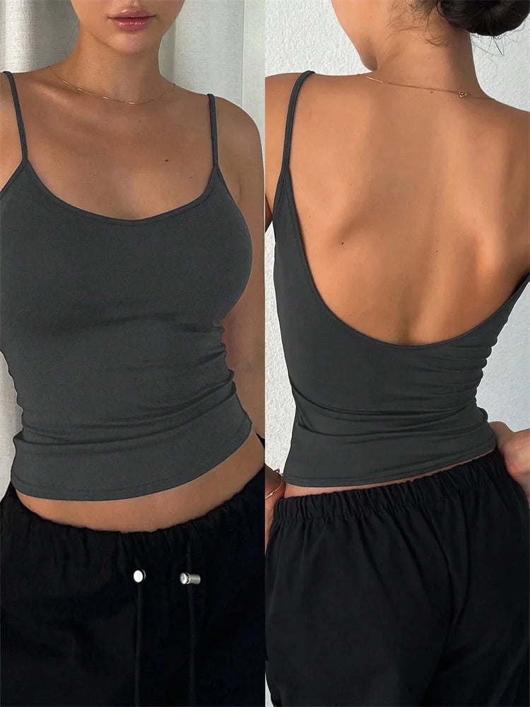 Women Backless Cami
