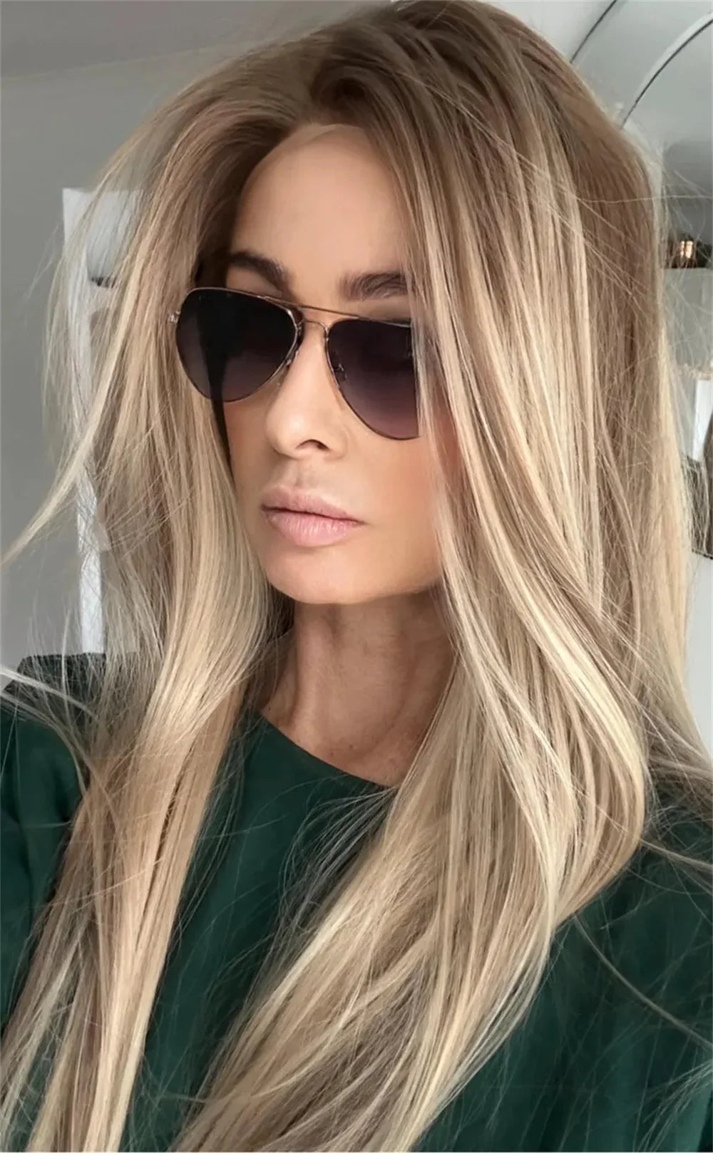 Lightly Layered Straight Synthetic