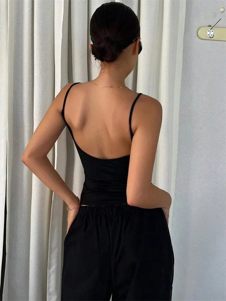 Women Backless Cami