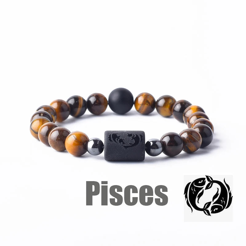 12 Zodiac Sign Bracelet