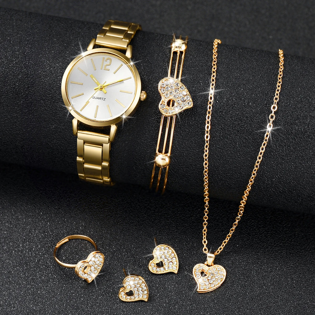 6PCS/Set Women's Watch
