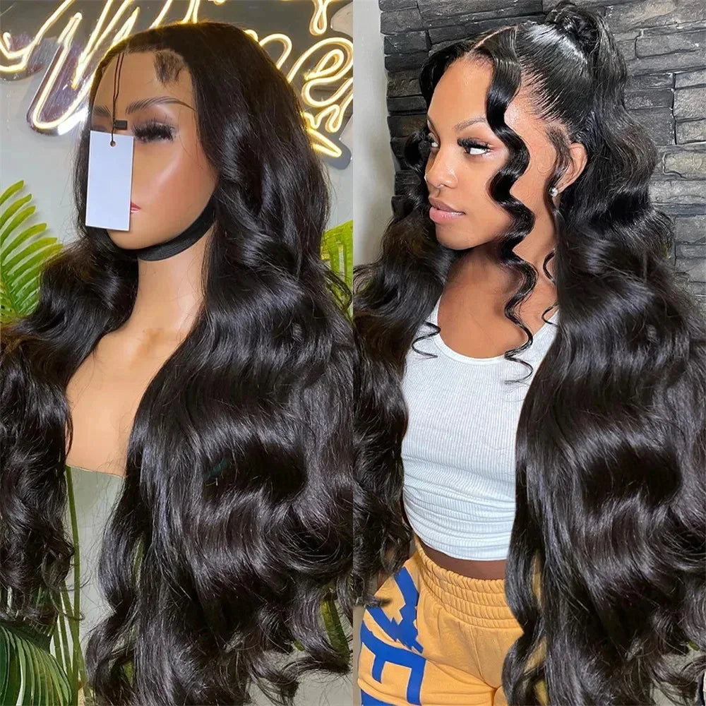 Body Wave Wigs Pre Plucke