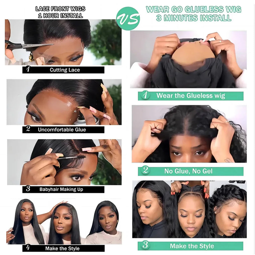 Wear Go Glueless Human Hair Wig