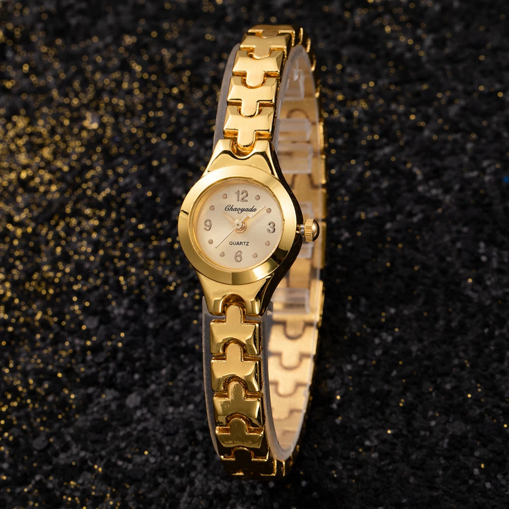 Golden Bracelet Watch