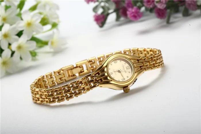 Golden Bracelet Watch