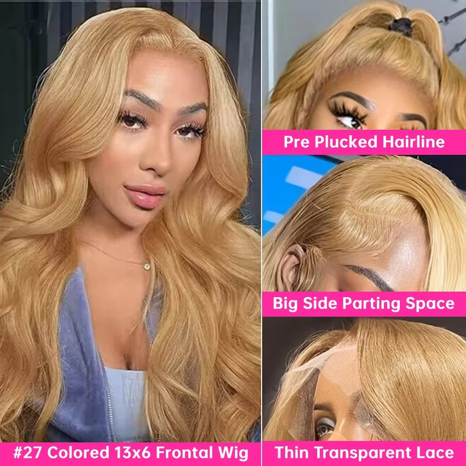 Honey Blonde Body Wave