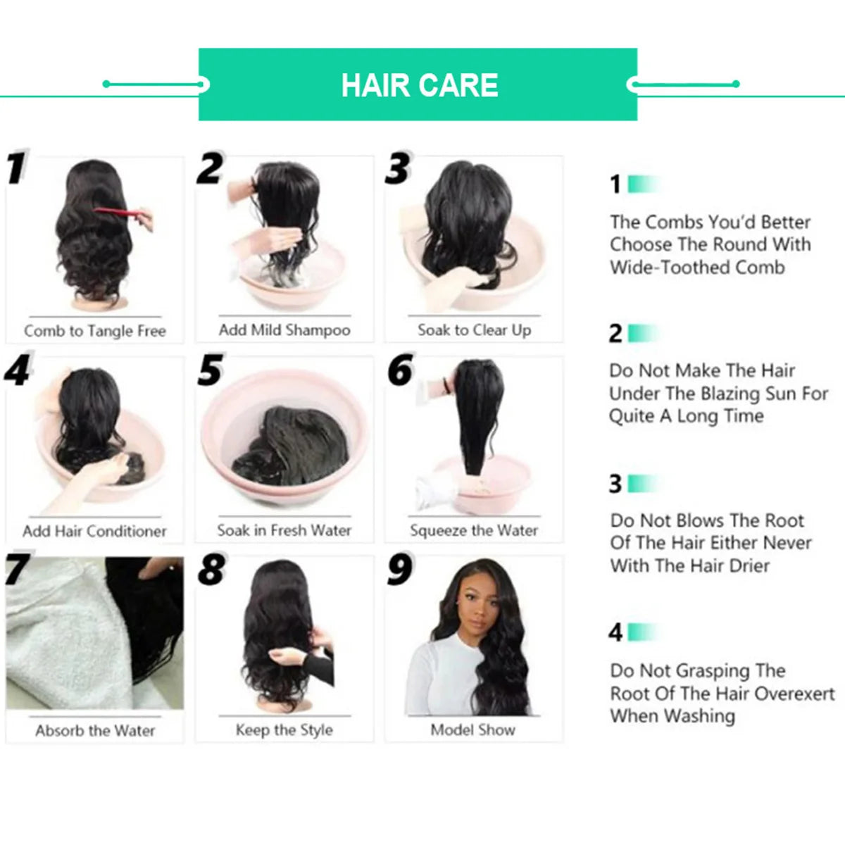 Wear Go Glueless Human Hair Wig