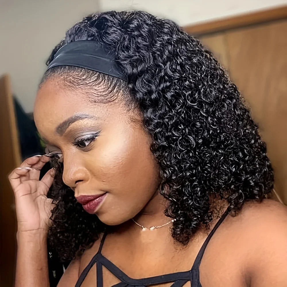 Bangs Water wave Wig