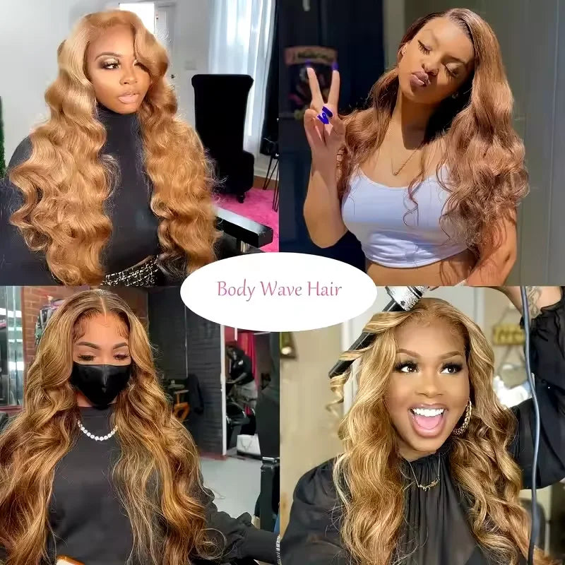 30# Honey Blonde Wig