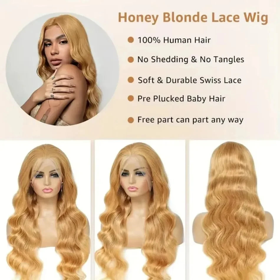 180% Density 13x6 HD Lace Front Wig