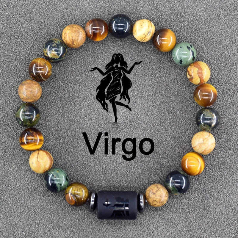 12 Zodiac Sign Bracelet