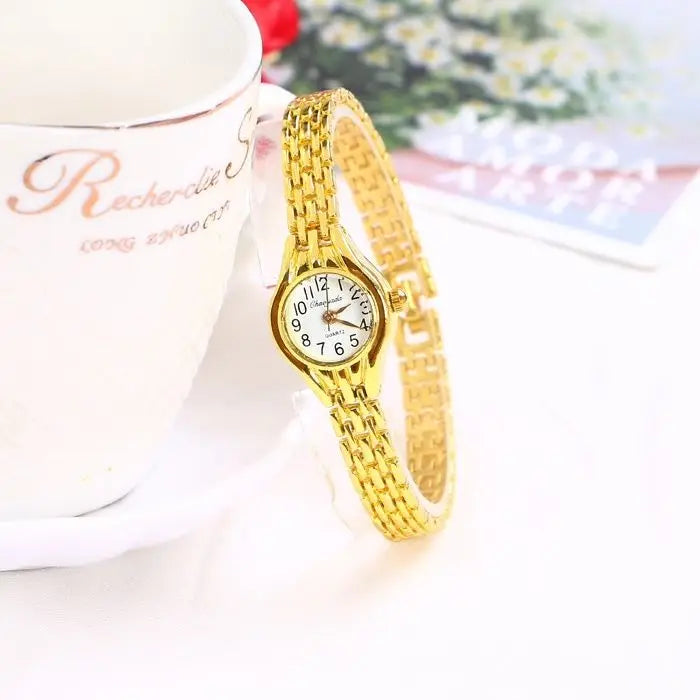 Golden Bracelet Watch