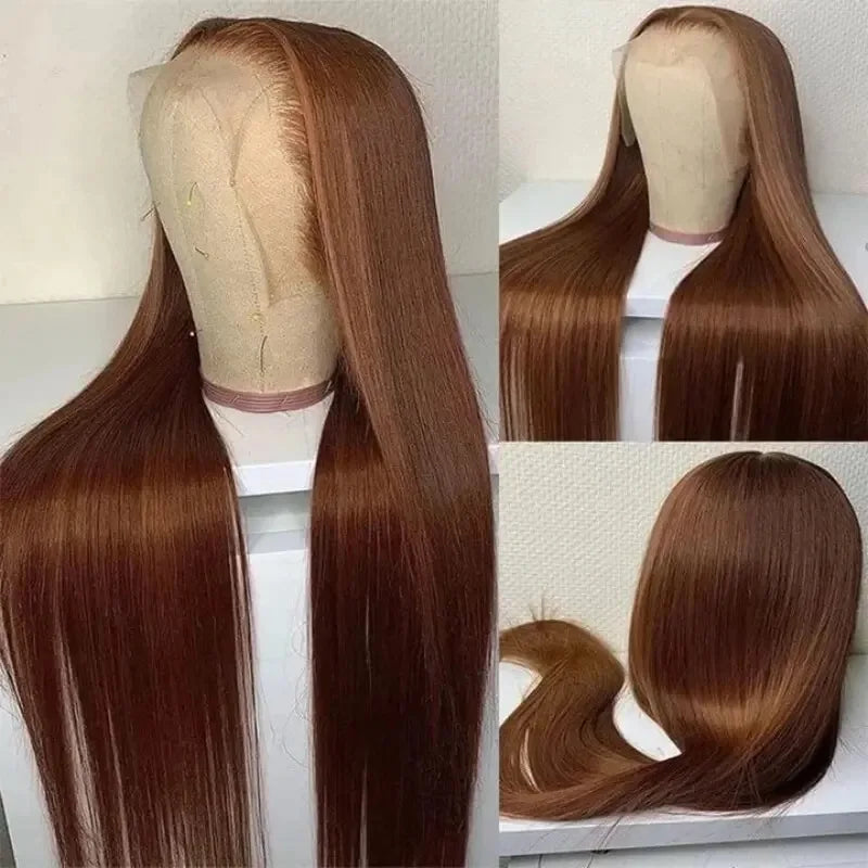Ginger Color Synthetic Wigs