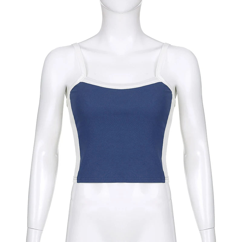 Sleeveless Knitted Crop