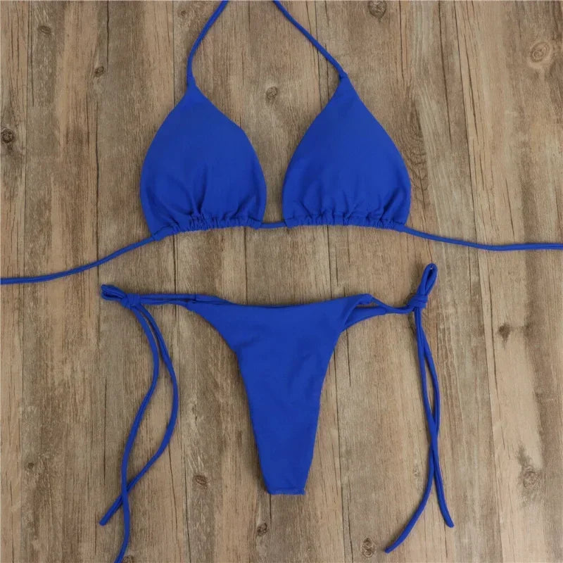 Sexy Thong Bikini Set