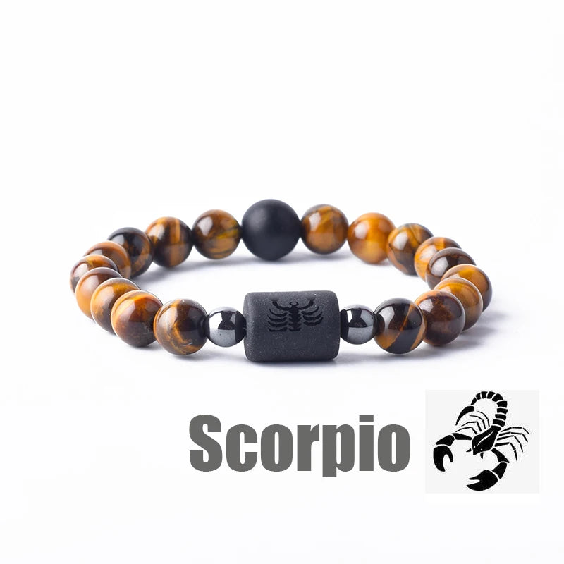 12 Zodiac Sign Bracelet