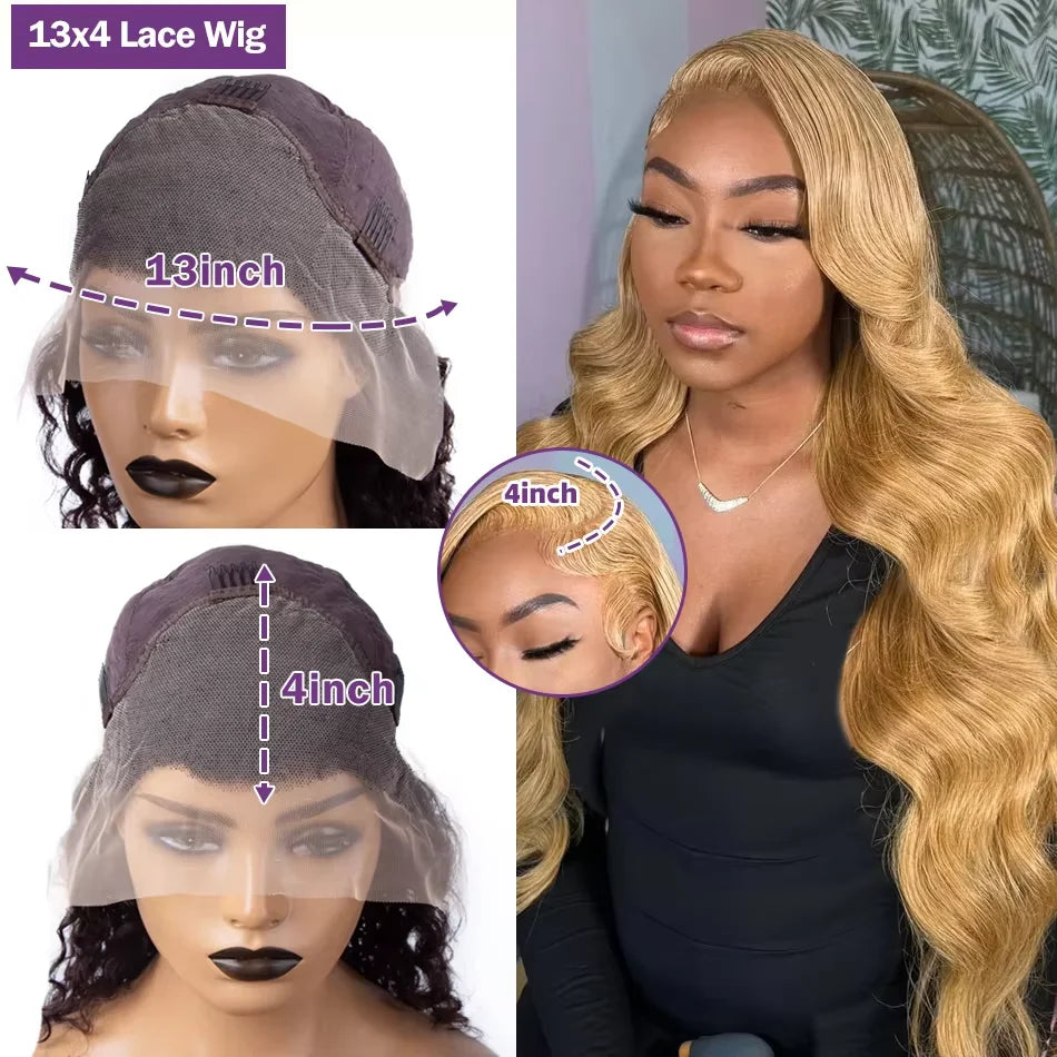 30# Honey Blonde Wig