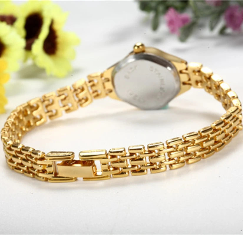 Golden Bracelet Watch
