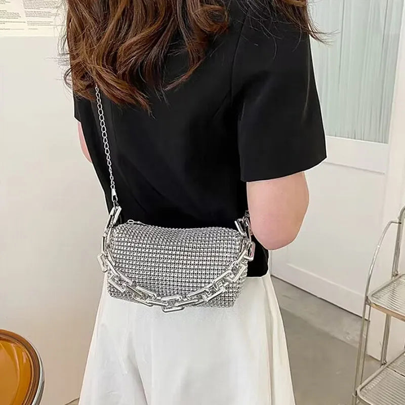 Allover Rhinestone Bucket