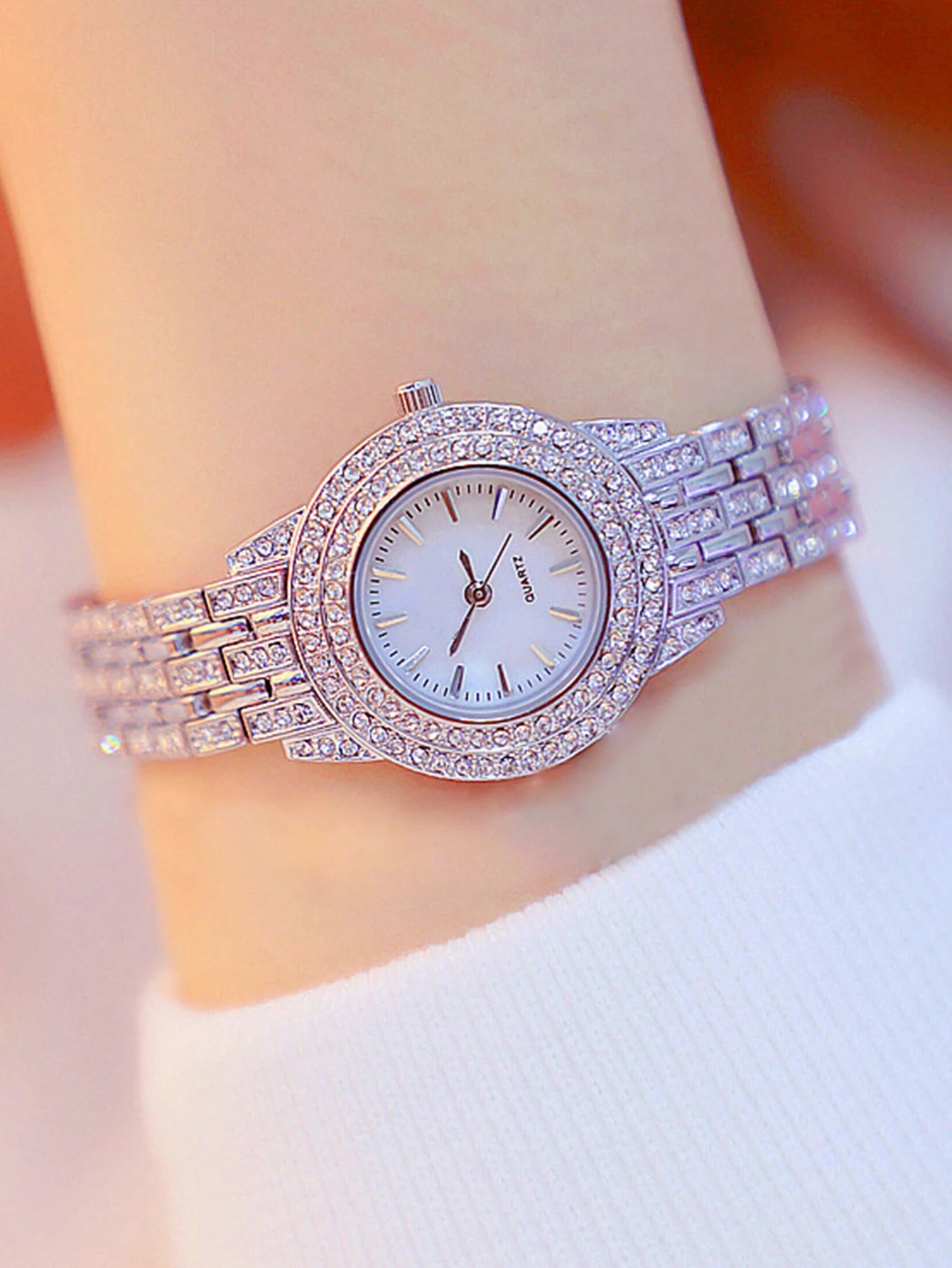 2pcs Fashionable Diamond