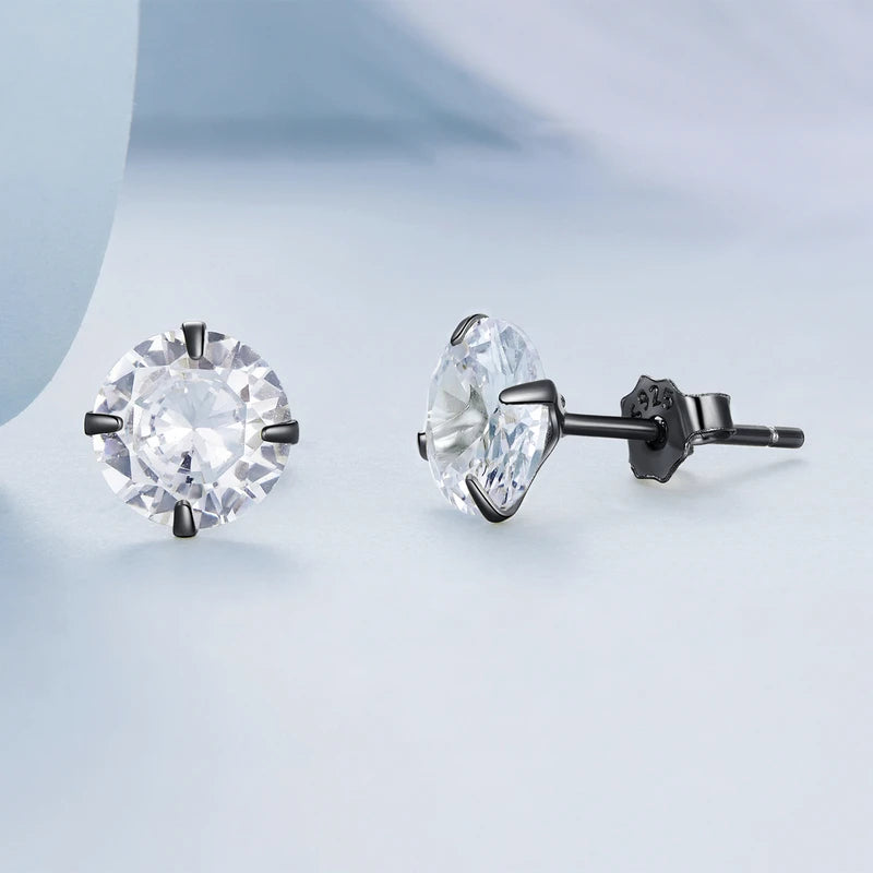 Bamoer CZ Stud Earrings