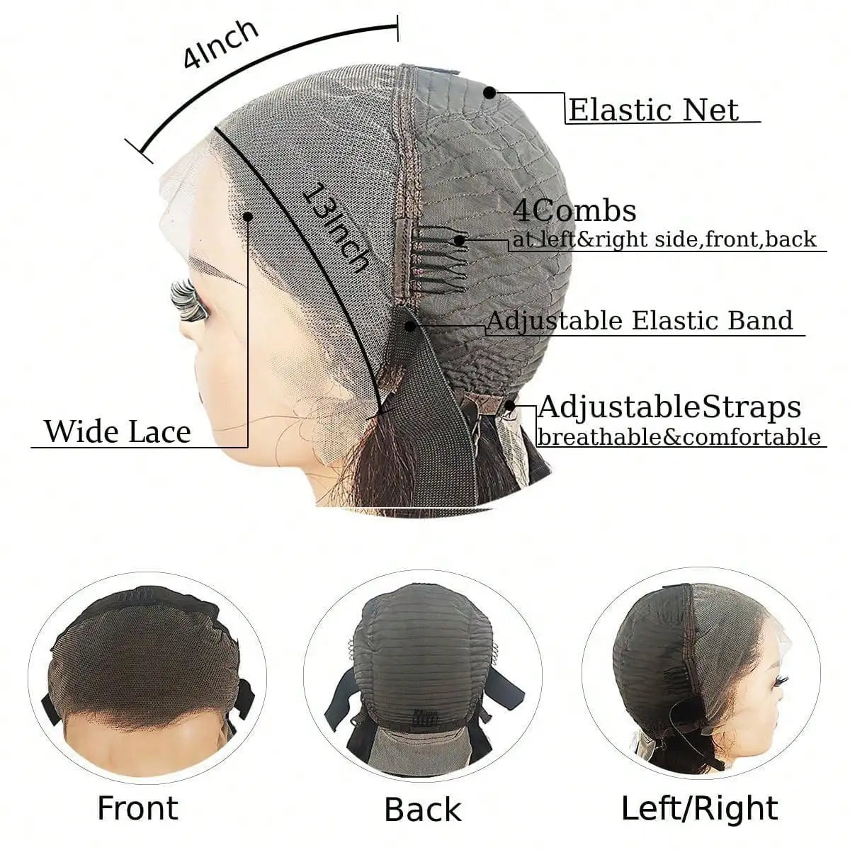 Chocolate Brown Frontal Wig