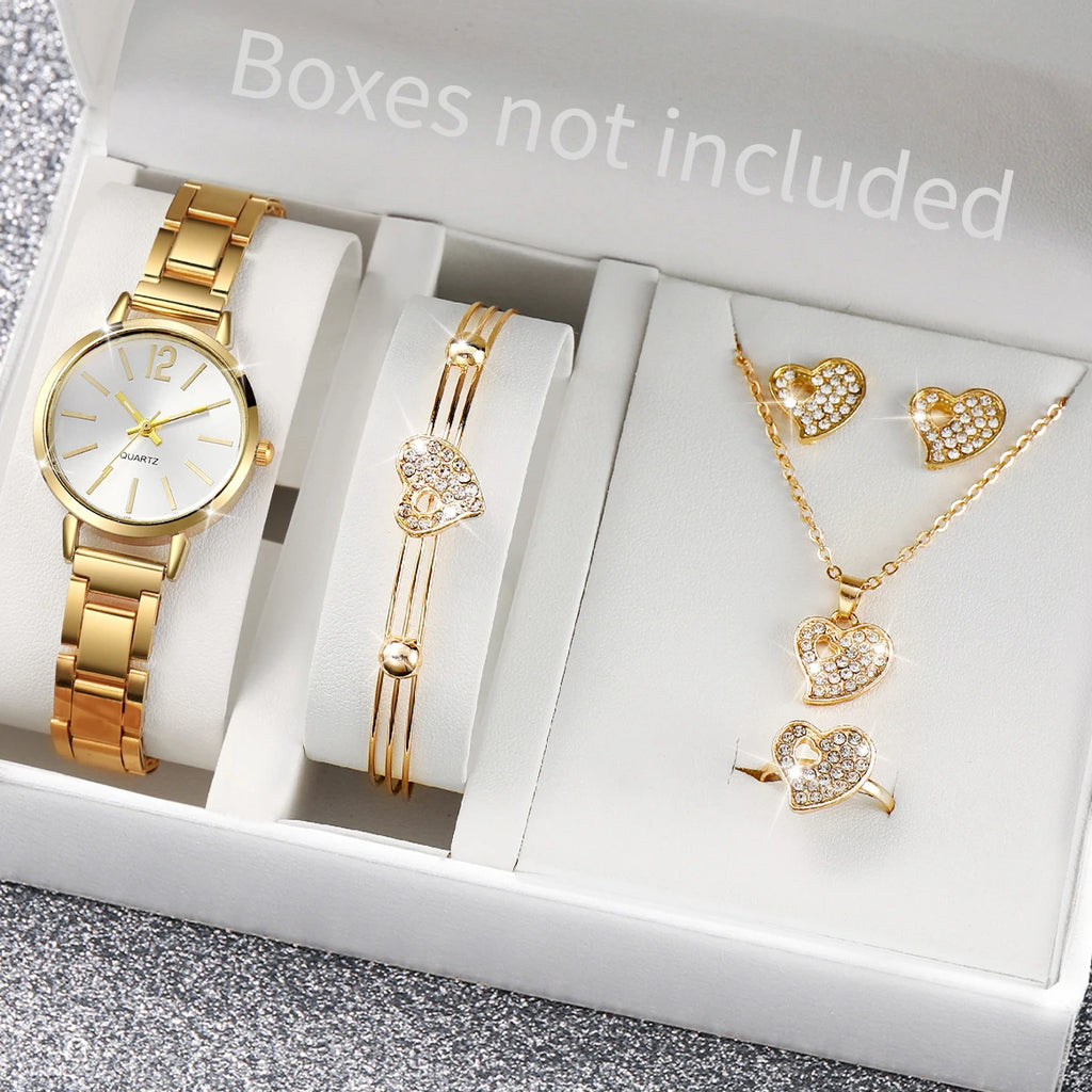 6PCS/Set Women's Watch