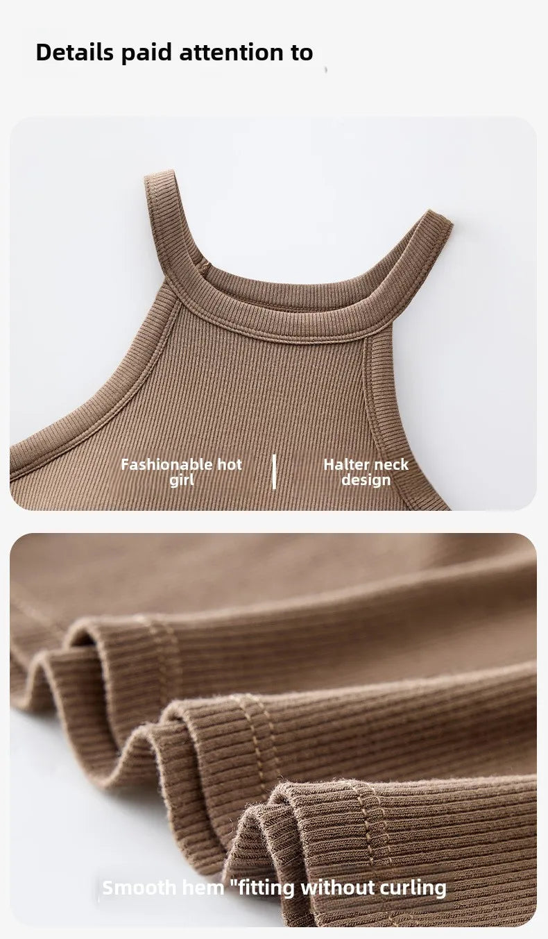 Threaded Halter Neck