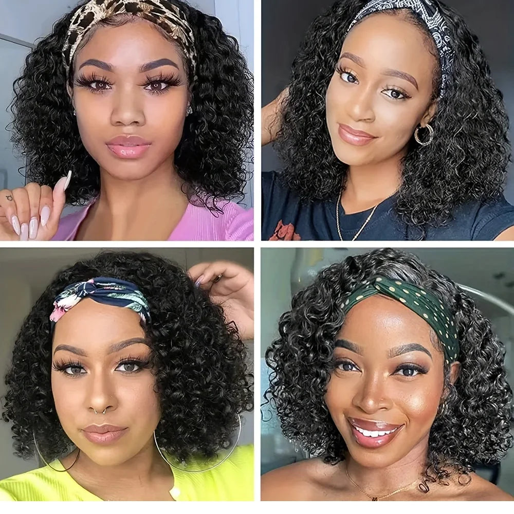 Bangs Water wave Wig