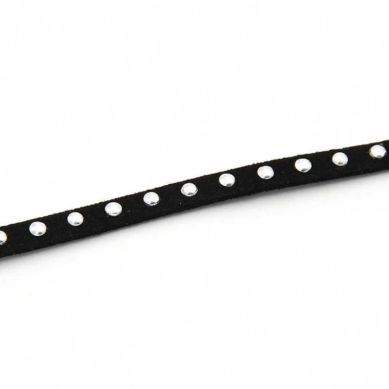 1 Black Choker Collarbone