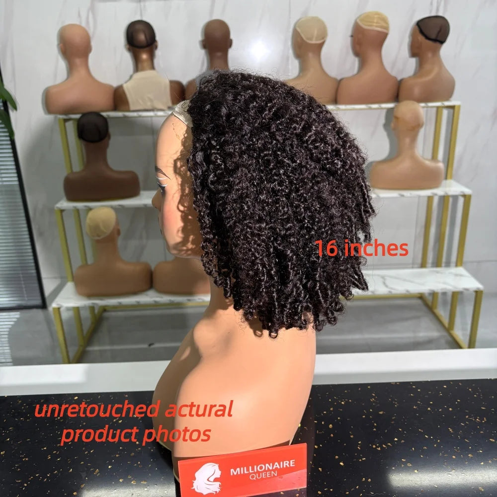 Human Hair Half Wig