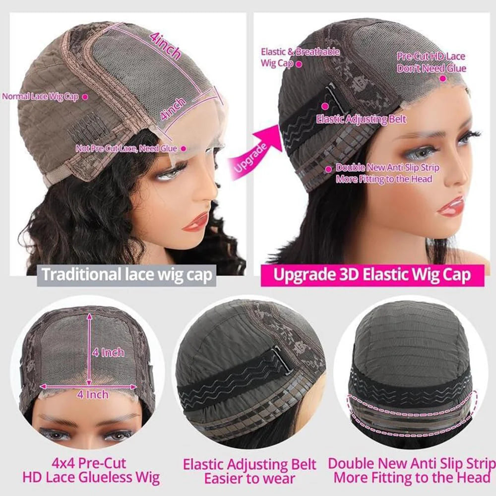 Put on and Go Glueless Wig